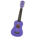 Maxbell 21" Hawaii Ukulele Mini 4 Strings Guitar for Kids Beginners Dark Purple