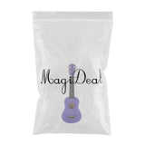 Maxbell 21" Hawaii Ukulele Mini 4 Strings Guitar for Kids Beginners Dark Purple