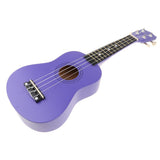Maxbell 21" Hawaii Ukulele Mini 4 Strings Guitar for Kids Beginners Dark Purple