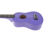 Maxbell 21" Hawaii Ukulele Mini 4 Strings Guitar for Kids Beginners Dark Purple