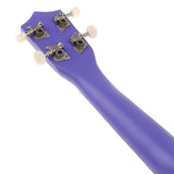 Maxbell 21" Hawaii Ukulele Mini 4 Strings Guitar for Kids Beginners Dark Purple