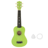 Maxbell 21" Hawaii Ukulele Mini 4 Strings Guitar for Kids Beginners Green