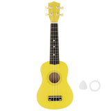 Maxbell 21" Hawaii Ukulele Mini 4 Strings Guitar for Kids Beginners Yellow