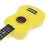 Maxbell 21" Hawaii Ukulele Mini 4 Strings Guitar for Kids Beginners Yellow