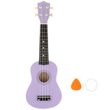 Maxbell 21" Hawaii Ukulele Mini 4 Strings Guitar for Kids Beginners Purple