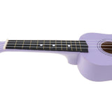 Maxbell 21" Hawaii Ukulele Mini 4 Strings Guitar for Kids Beginners Purple