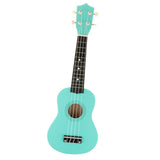 Maxbell 21" Hawaii Ukulele Mini 4 Strings Guitar for Kids Beginners Turquoise