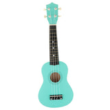 Maxbell 21" Hawaii Ukulele Mini 4 Strings Guitar for Kids Beginners Turquoise