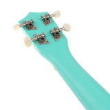 Maxbell 21" Hawaii Ukulele Mini 4 Strings Guitar for Kids Beginners Turquoise