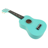 Maxbell 21" Hawaii Ukulele Mini 4 Strings Guitar for Kids Beginners Turquoise