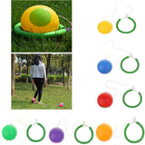 Maxbell Kids Fitness Ankle Skip Ball Hop the Rope Swinging Toy Outdoor Sports Green