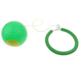 Maxbell Kids Fitness Ankle Skip Ball Hop the Rope Swinging Toy Outdoor Sports Green
