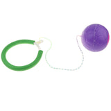 Maxbell Kids Fitness Ankle Skip Ball Hop the Rope Swinging Toy Outdoor Sports Purple