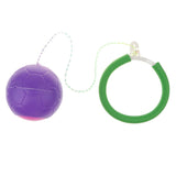 Maxbell Kids Fitness Ankle Skip Ball Hop the Rope Swinging Toy Outdoor Sports Purple