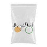 Maxbell Kids Fitness Ankle Skip Ball Hop the Rope Swinging Toy Outdoor Sports Orange