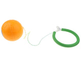 Maxbell Kids Fitness Ankle Skip Ball Hop the Rope Swinging Toy Outdoor Sports Orange