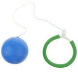 Maxbell Kids Fitness Ankle Skip Ball Hop the Rope Swinging Toy Outdoor Sports Blue