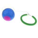 Maxbell Kids Fitness Ankle Skip Ball Hop the Rope Swinging Toy Outdoor Sports Blue