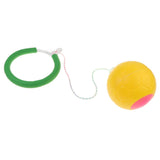 Maxbell Kids Fitness Ankle Skip Ball Hop the Rope Swinging Toy Outdoor Sports Yellow