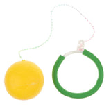 Maxbell Kids Fitness Ankle Skip Ball Hop the Rope Swinging Toy Outdoor Sports Yellow