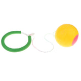 Maxbell Kids Fitness Ankle Skip Ball Hop the Rope Swinging Toy Outdoor Sports Yellow
