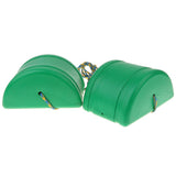 Maxbell 1 Pair Balance Training Semicircle Foot Stilt Kids Outdoor Game Toy Green