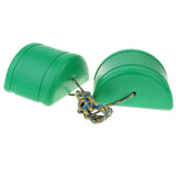 Maxbell 1 Pair Balance Training Semicircle Foot Stilt Kids Outdoor Game Toy Green