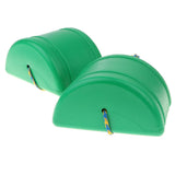 Maxbell 1 Pair Balance Training Semicircle Foot Stilt Kids Outdoor Game Toy Green