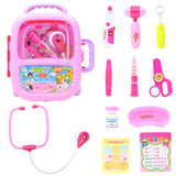 Maxbell Nurse Doctor Pretend Play Toy Medical Case Kit w/ Light and Sound for Kids