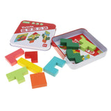 Maxbell Wooden Brain Teaser Tetris Puzzle Blocks Kids Educational Toy - Tetris