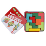 Maxbell Wooden Brain Teaser Tetris Puzzle Blocks Kids Educational Toy - Tetris