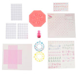 Maxbell Nail Art Decals DIY Nail Art Decoration Self-adhesive Tip Stickers