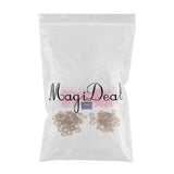Maxbell 100pcs Plastic Safety Doll Nose for DIY Teddy Bear Doll Toy w/ Washers Pink