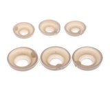 Maxbell 100pcs Plastic Safety Doll Nose for DIY Teddy Bear Doll Toy w/ Washers Pink