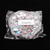 Maxbell 230pcs Colorful Plastic Wiggle Googly Eyes for Dolls DIY  Self-adhesive