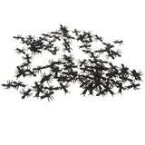 Maxbell 100 Piece Plastic Fake Ants Model Figure Set Kids Toy Party Favors Black
