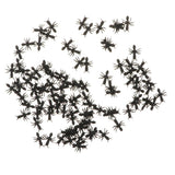 Maxbell 100 Piece Plastic Fake Ants Model Figure Set Kids Toy Party Favors Black