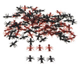 Maxbell 100 Piece Plastic Fake Ants Model Figure Set Kids Toy Party Favors Mixed