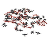 Maxbell 100 Piece Plastic Fake Ants Model Figure Set Kids Toy Party Favors Mixed