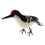 Maxbell Simulation Artificial Feathered Woodpecker Bird Model Toy Garden Decor A