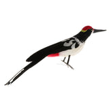 Maxbell Simulation Artificial Feathered Woodpecker Bird Model Toy Garden Decor A