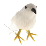 Maxbell Simulation Artificial Feather Bird Animal Model Home Decor Collectibles B