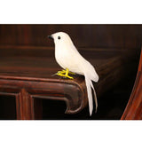 Maxbell Simulation Artificial Feather Bird Animal Model Home Decor Collectibles B