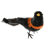 Maxbell Simulation Artificial Feather Bird Animal Model Home Decor Collectibles A
