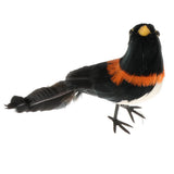 Maxbell Simulation Artificial Feather Bird Animal Model Home Decor Collectibles A