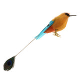 Maxbell Simulation Artificial Feather Bird Animal Model Home Decor Collectibles F
