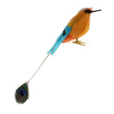 Maxbell Simulation Artificial Feather Bird Animal Model Home Decor Collectibles F