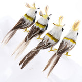 Maxbell Simulation Artificial Feather Bird Animal Model Home Decor Collectibles E