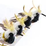 Maxbell Simulation Artificial Feather Bird Animal Model Home Decor Collectibles E
