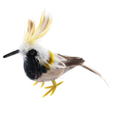 Maxbell Simulation Artificial Feather Bird Animal Model Home Decor Collectibles E